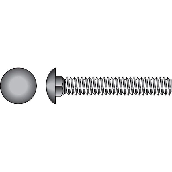 Hillman HILLMAN 3/8 in. X 6 in. L Stainless Steel Carriage Bolt 25 pk 832650 - main